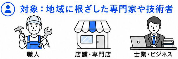 地域に根ざした専門家や技術者
